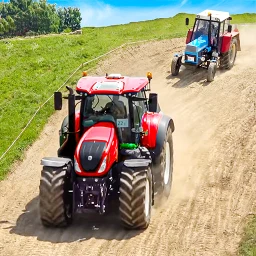 Значок Tractor Trolley Driving Cargo
